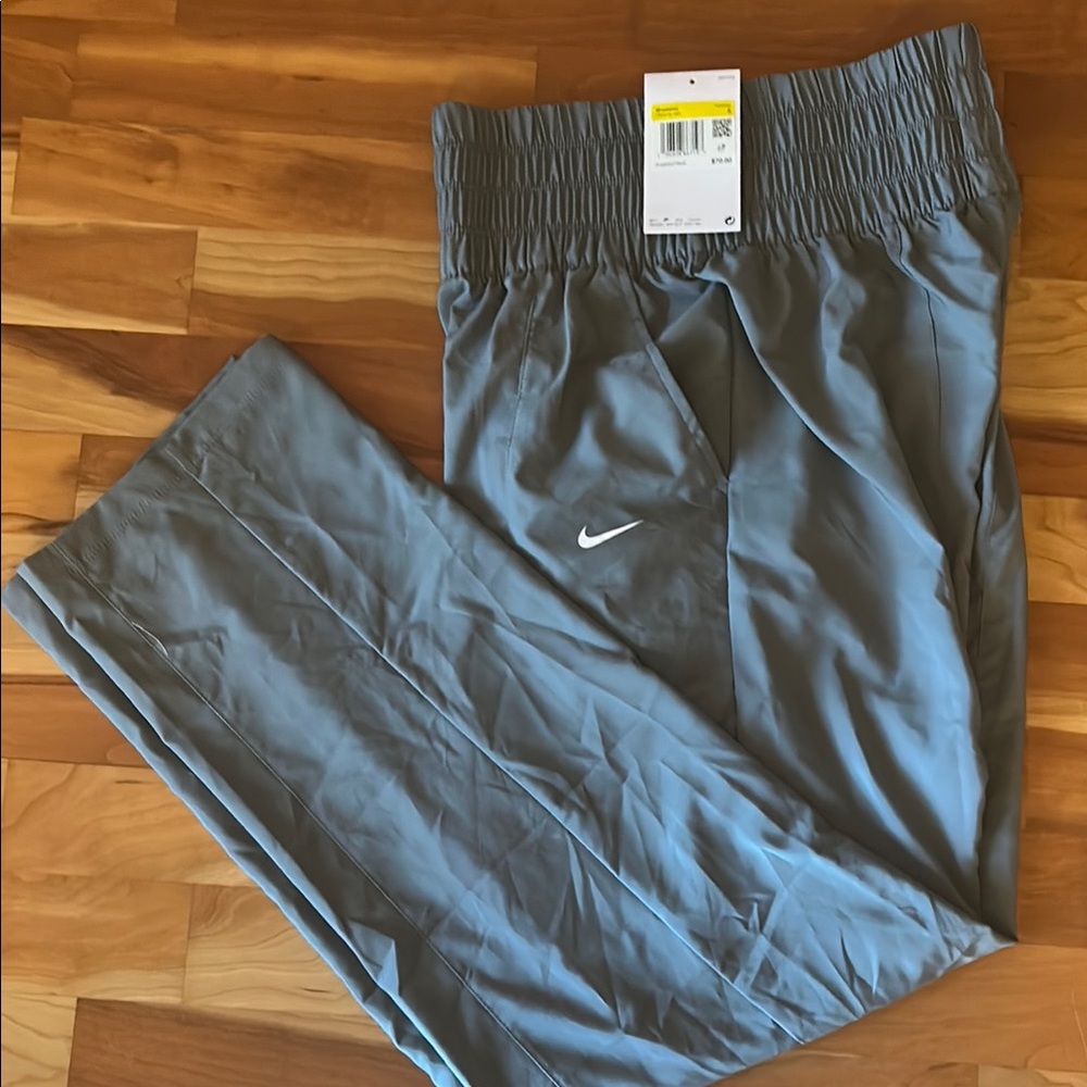 Nike Women’s Gray Joggers with Swoosh Logo